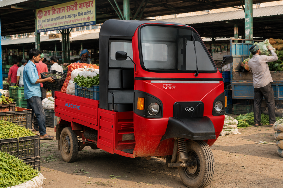 Mahindra E Alfa Cargo